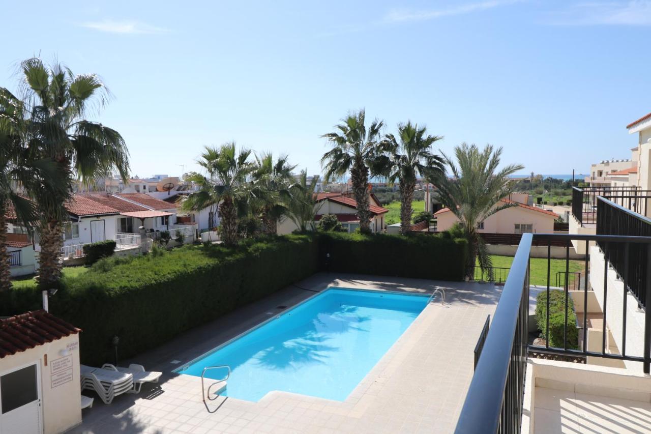 Cyking 2 Bed Apartment With Pool & 10 Min To Beach Пафос Экстерьер фото